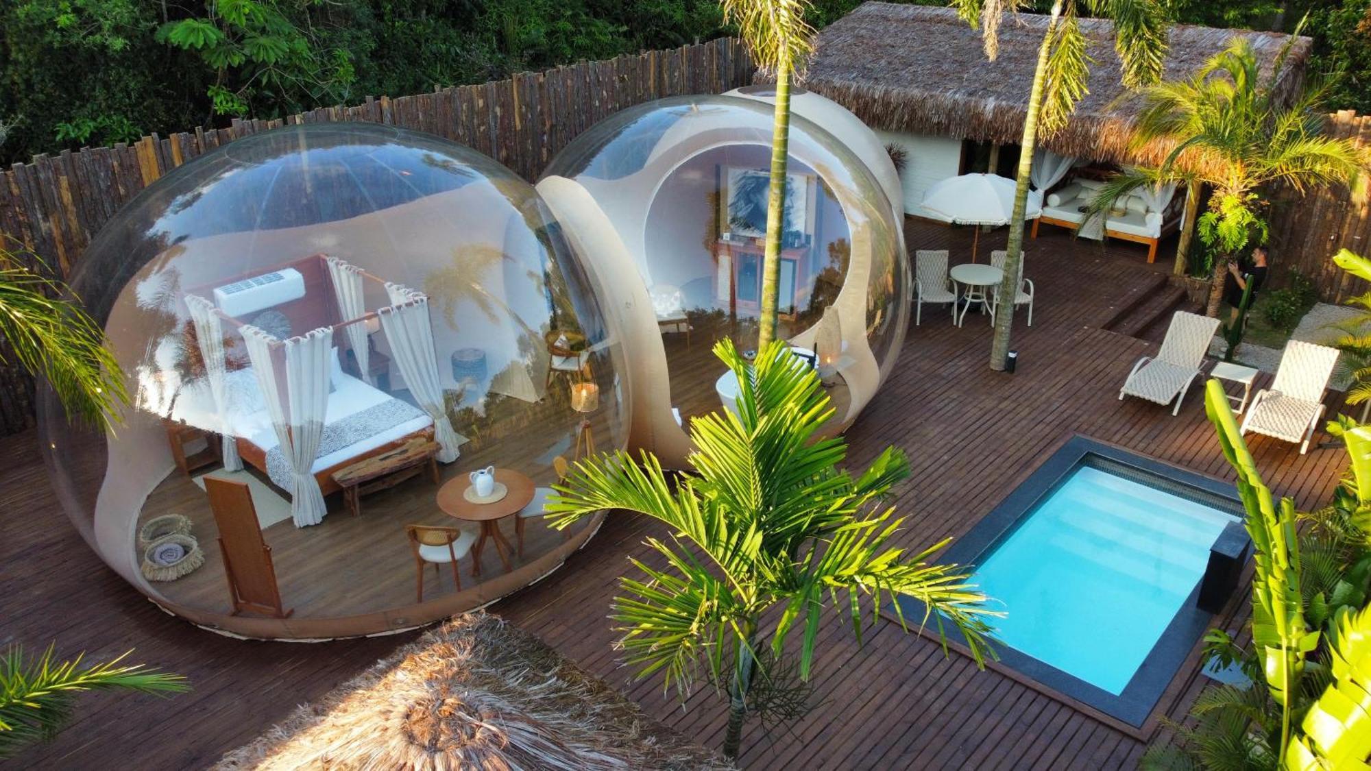 Zion Bubble Glamping Hotel Florianopolis Exterior photo